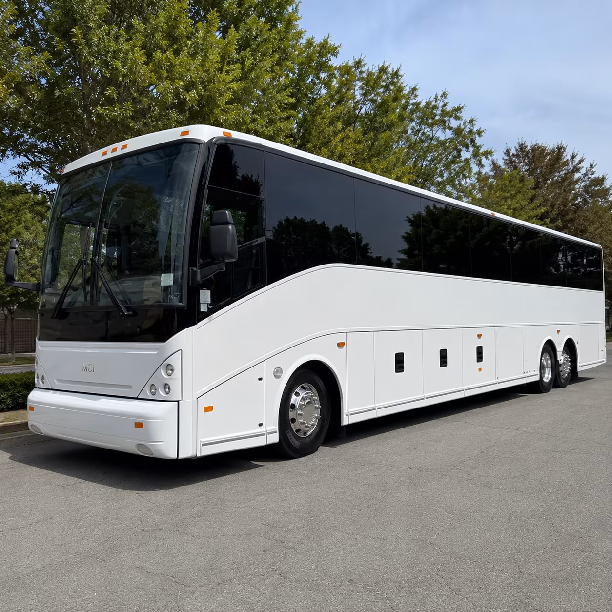 bus rental options for stamford trips