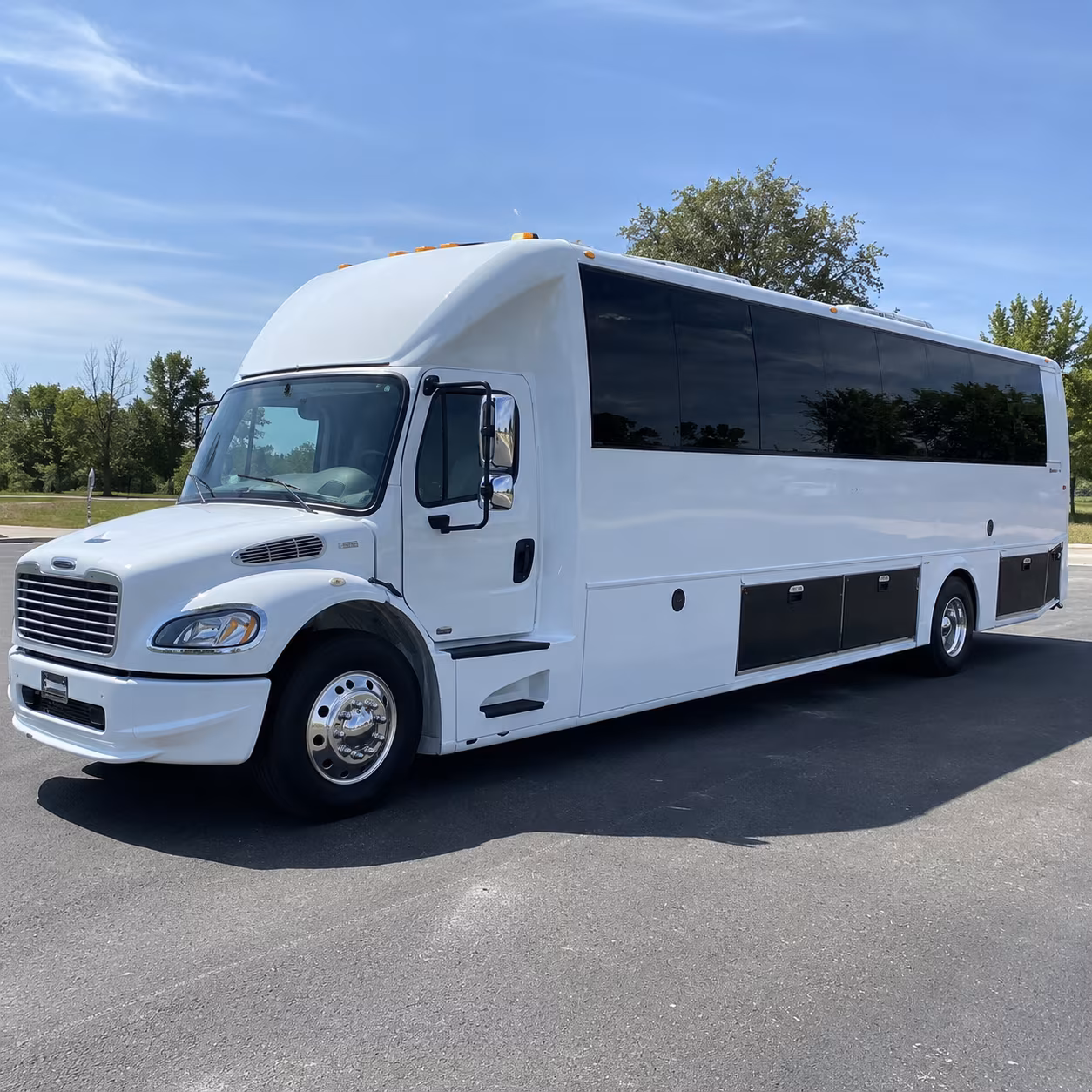 stamford 40 passenger party bus