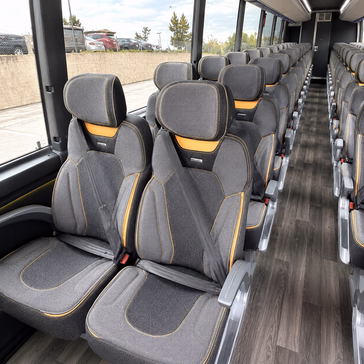 stamford charter bus interior gallery
