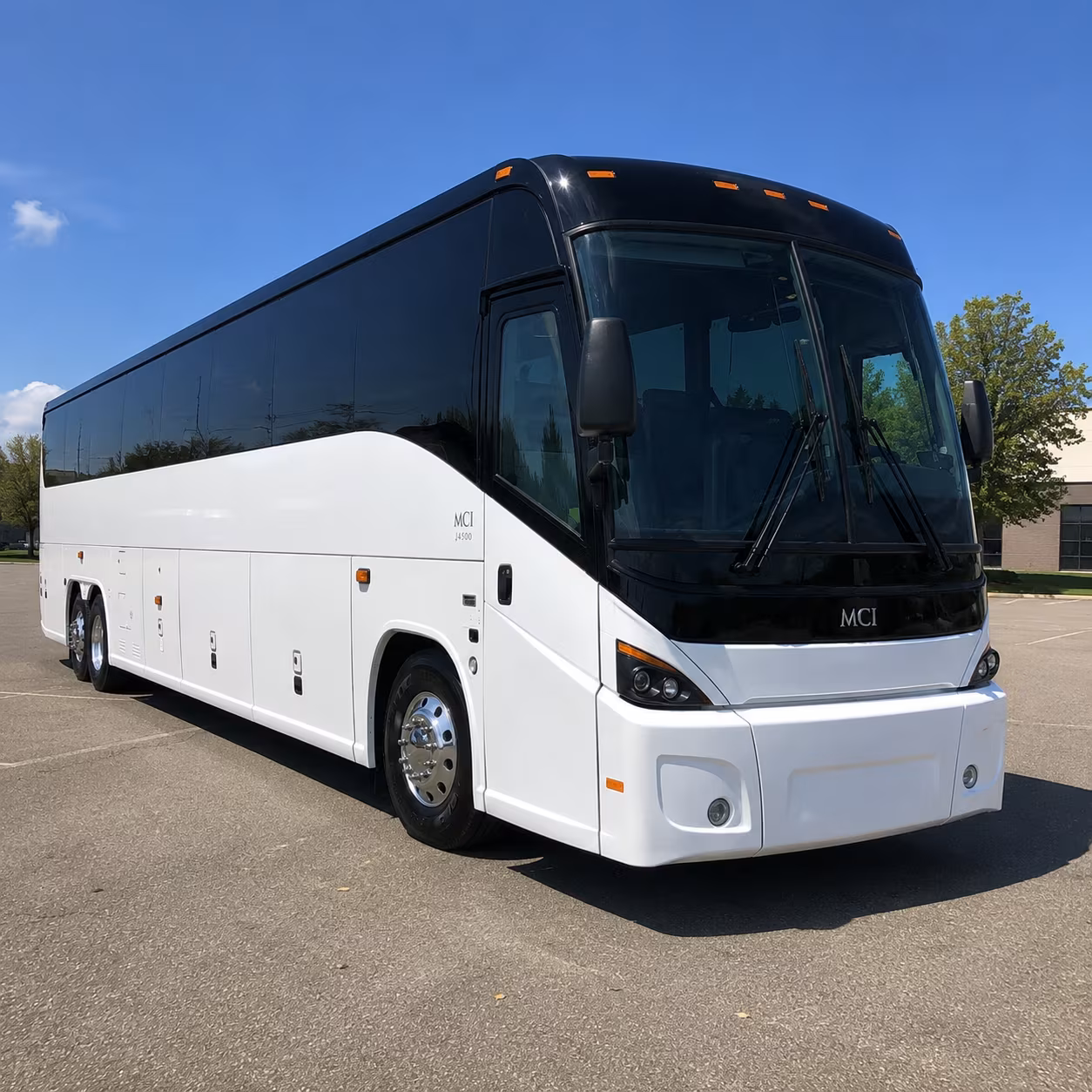 stamford charter bus rental exterior