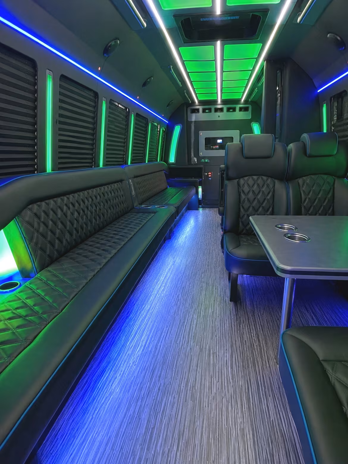 stamford concert party bus rental