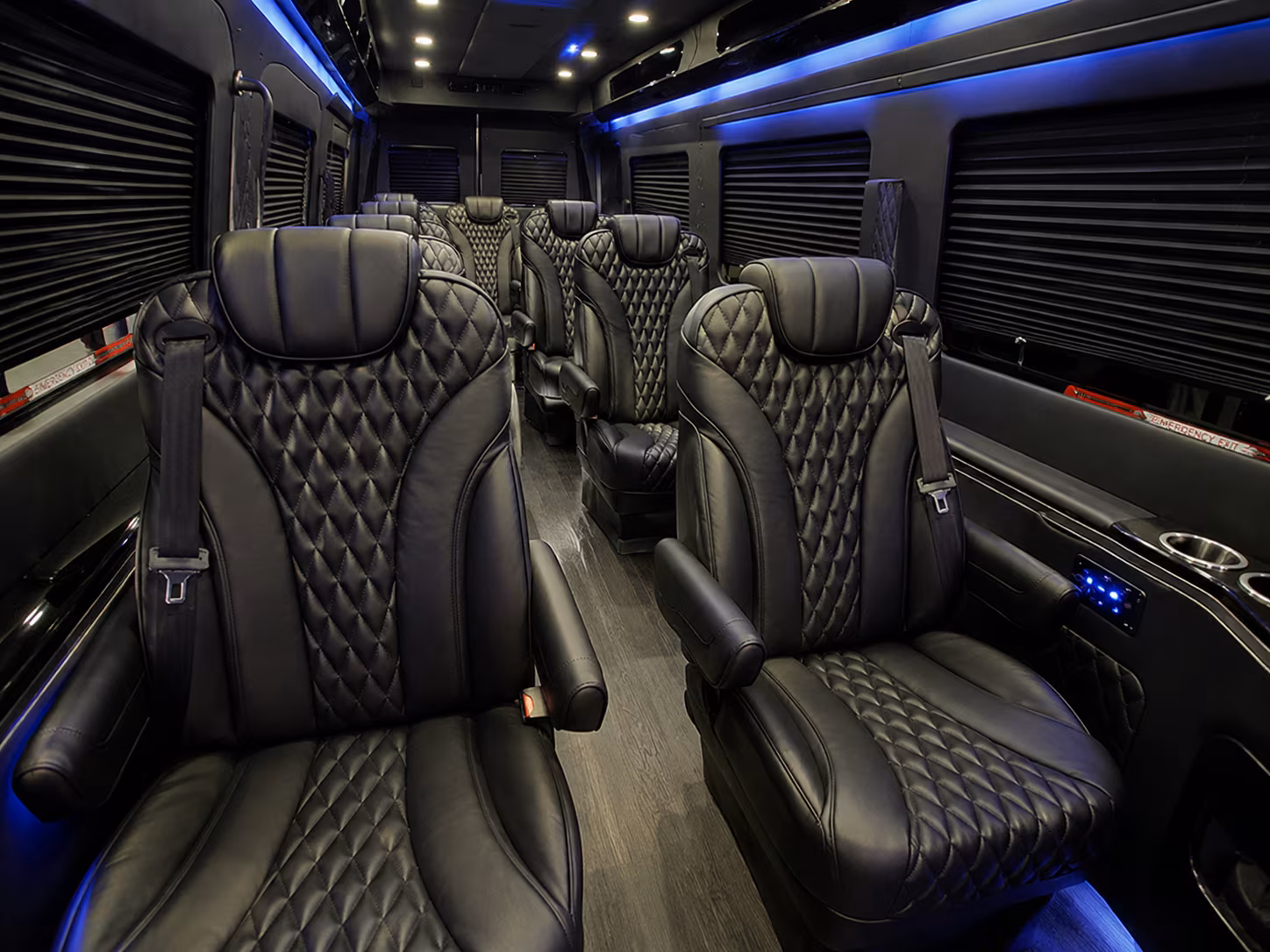 stamford concert transportation onboard seating