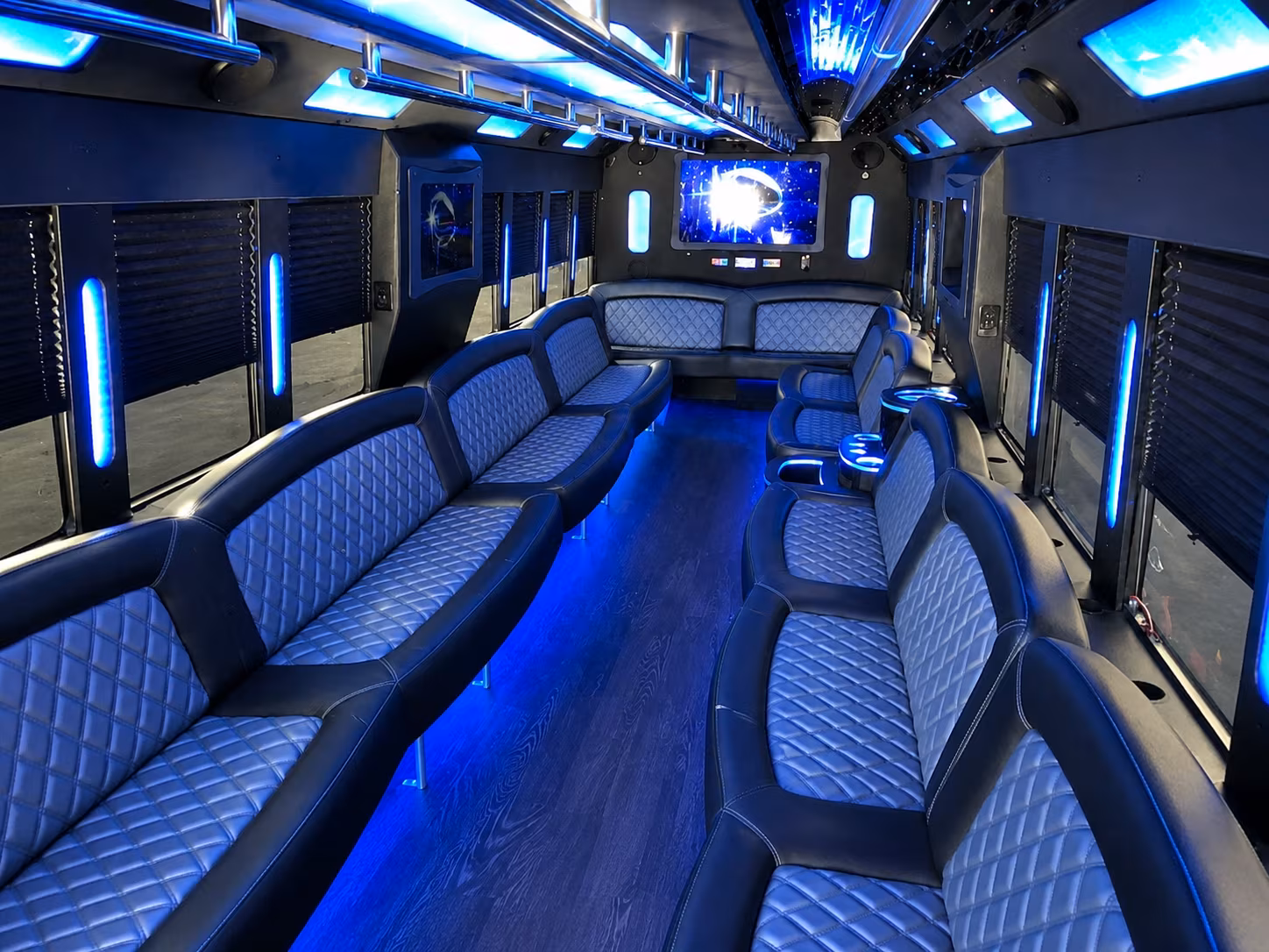 stamford holiday party bus rental