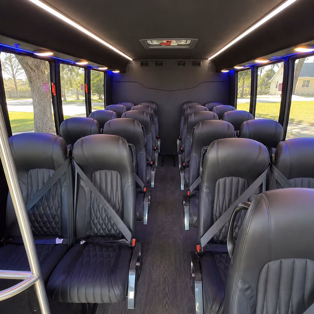 stamford prom transportation onboard seating