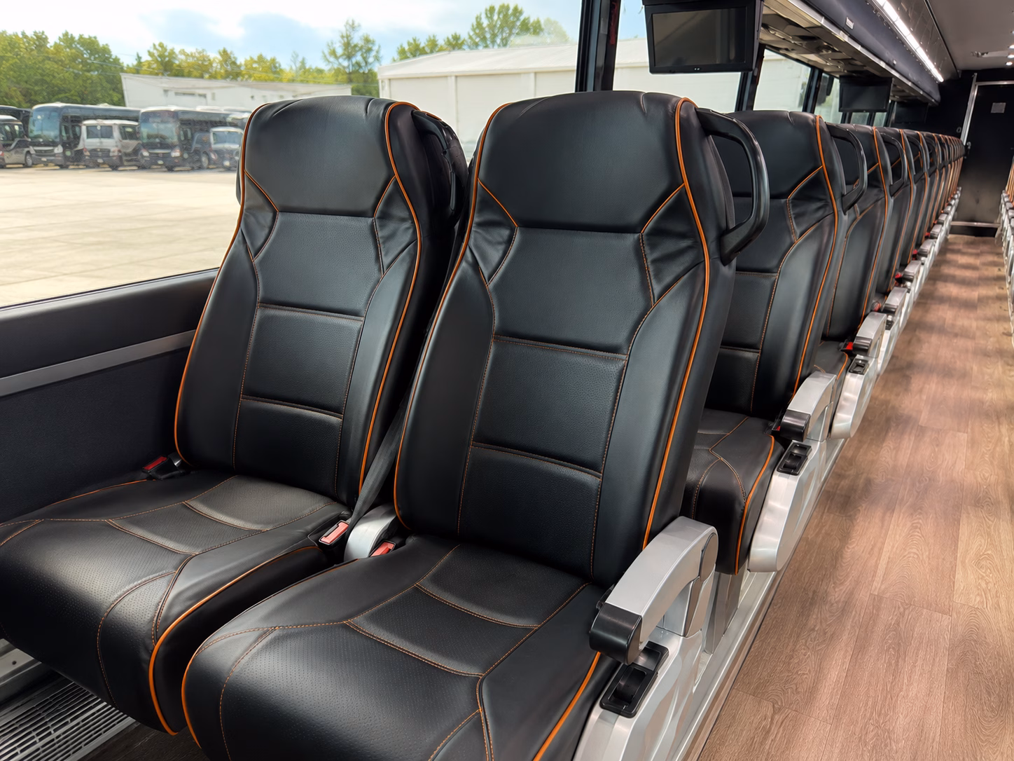 stamford sporting event transportation onboard seating
